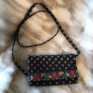 Vera Bradley crossbody wallet